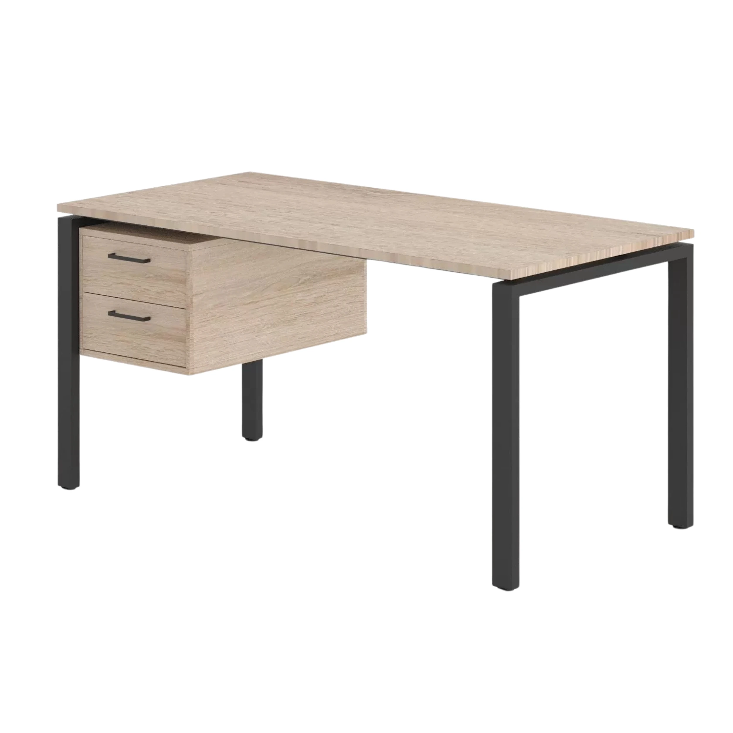 Teta metal karkaslı masa – asma tumba ilə